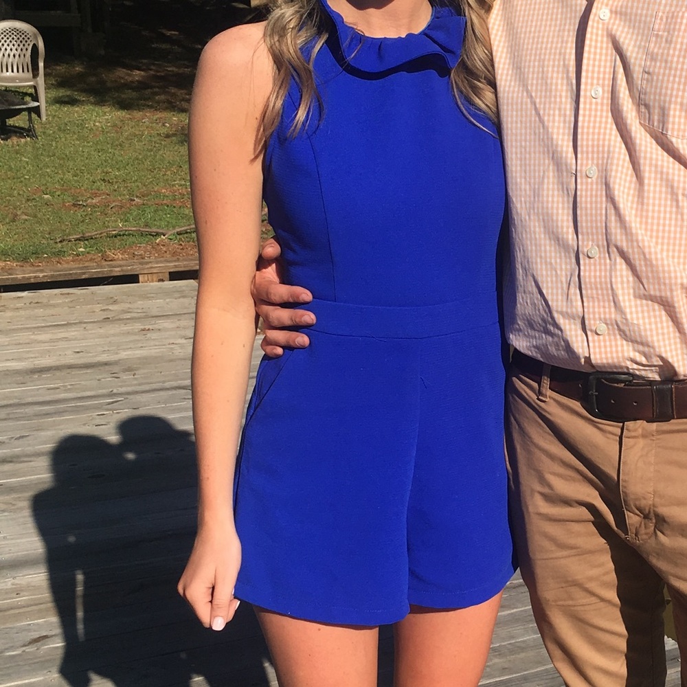 Blue Romper